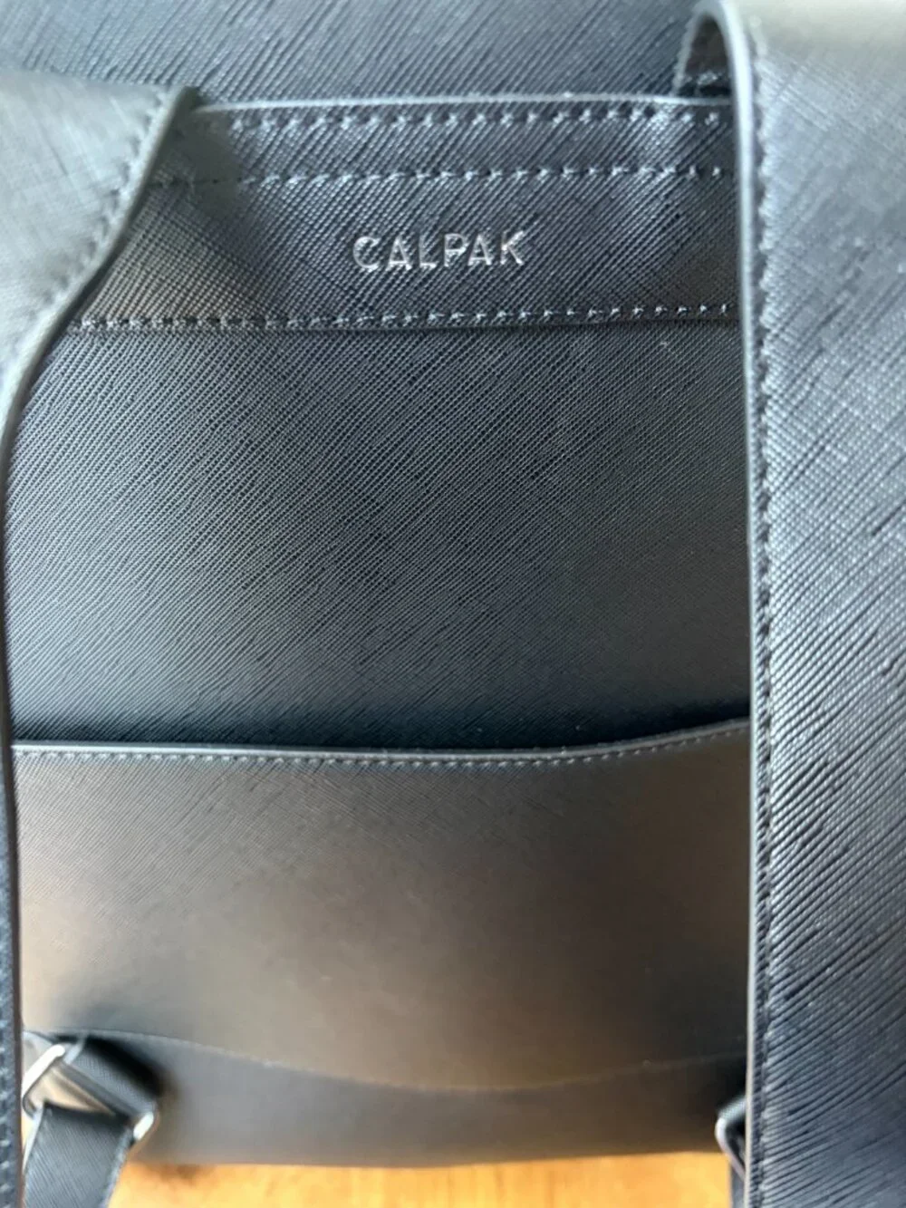 Calpak Kaya Black Laptop Bag